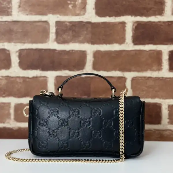 GUCCI GG Milano mini top handle bag-21*12.5*4.5CM 0131