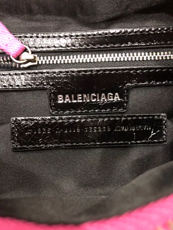 BALENCIAGA WOMEN'S LE CAGOLE SMALL SHOULDER BAG 0117