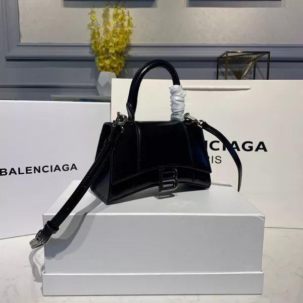 BALENCIAGA HOURGLASS XS TOP HANDLE BAG 0117