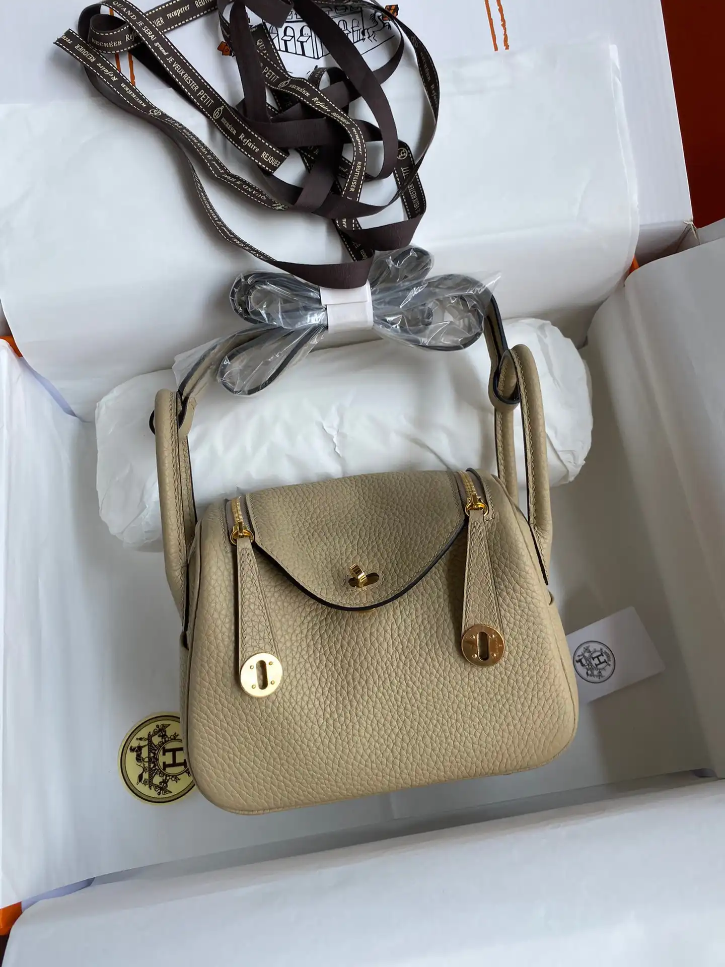 HERMES LINDY MINI HANDMADE 0123