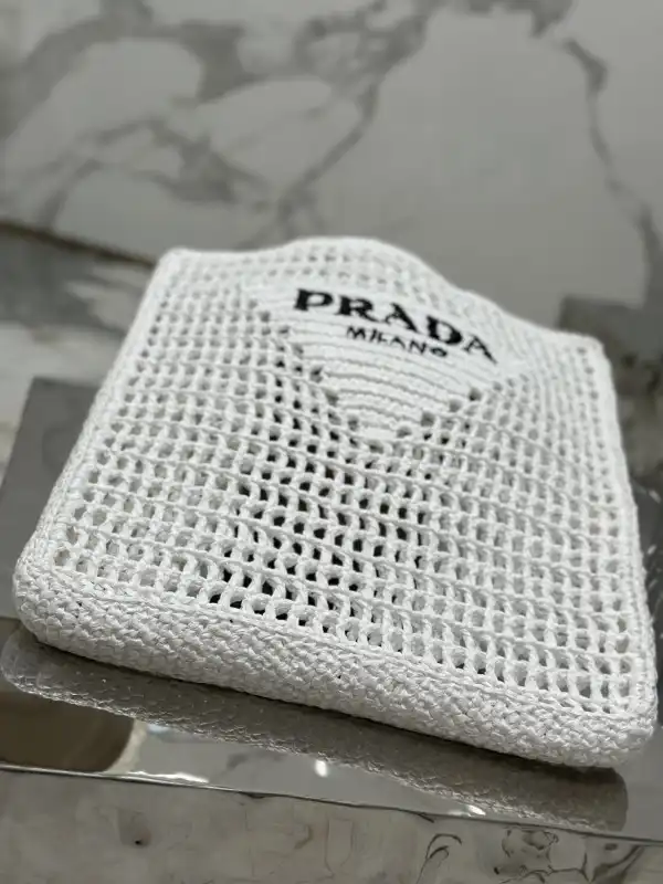 PRADA Crochet tote bag 0202