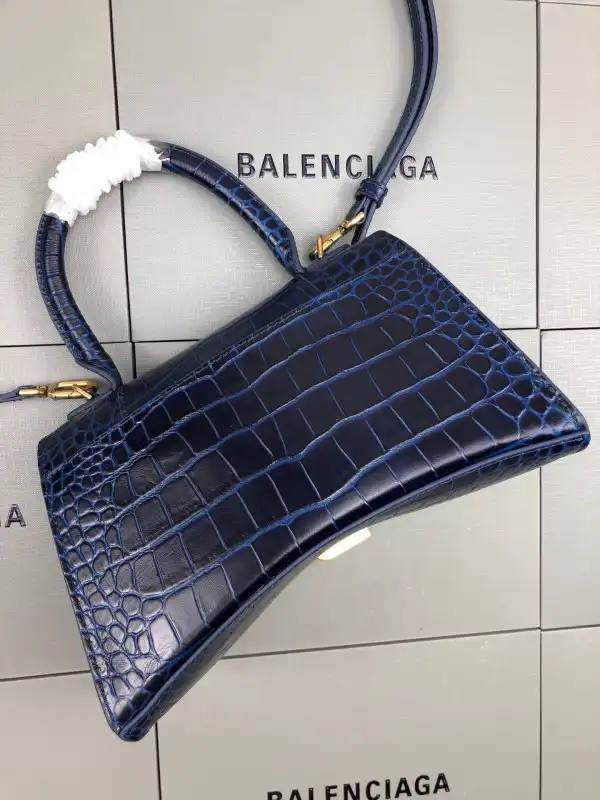 BALENCIAGA HOURGLASS SMALL TOP HANDLE BAG 0201