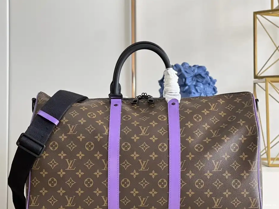 BANDOULIÈRE 50 LOUIS VUITTON KEEPALL 0222