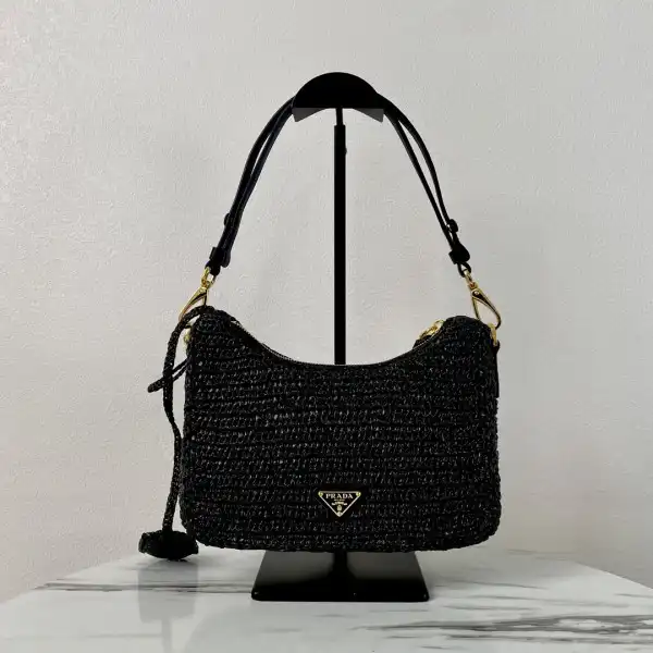 PRADA Re-Edition Crochet Mini-Bag-22*18*6CM 0202