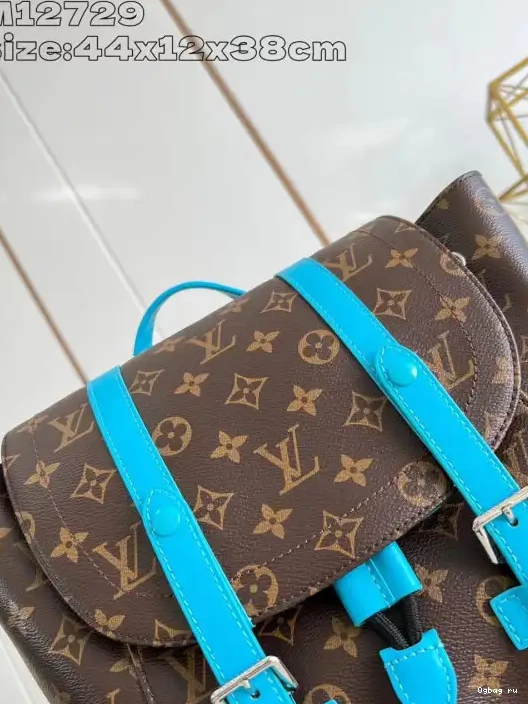 Vuitton Louis Backpack Christopher MM-38*44*12.5CM 0215