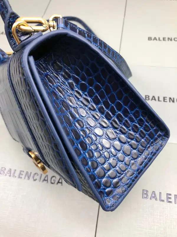 BALENCIAGA HOURGLASS SMALL TOP HANDLE BAG 0201