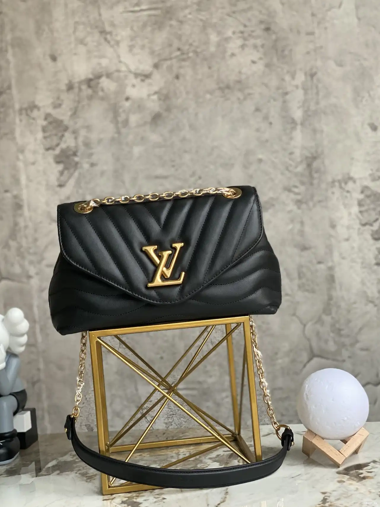 LOUIS NEW WAVE BAG VUITTON CHAIN 0208