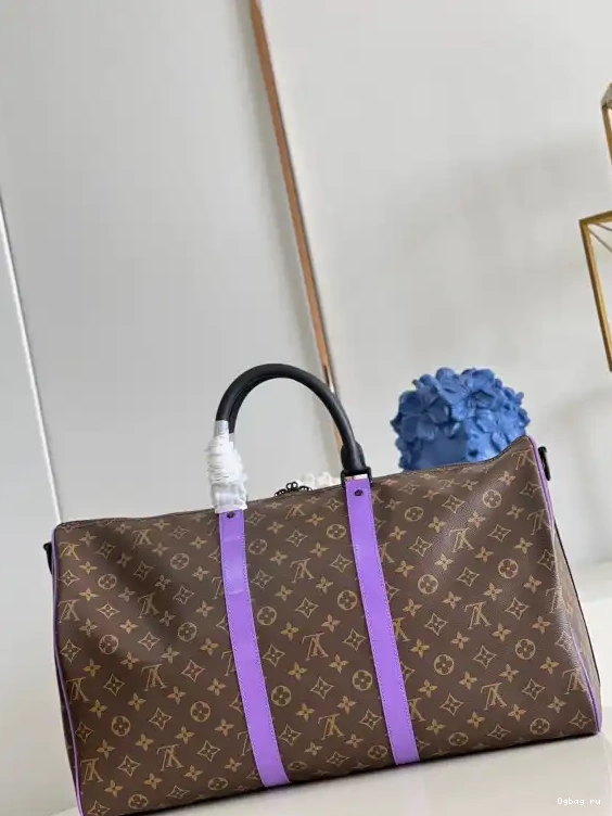 BANDOULIÈRE 50 LOUIS VUITTON KEEPALL 0222