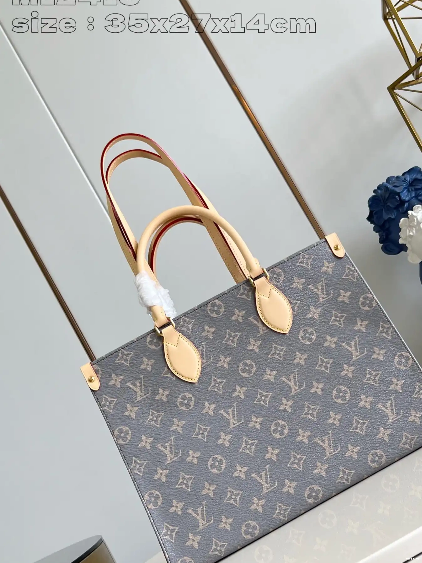 VUITTON ONTHEGO MM-35*27*14cm LOUIS 0212