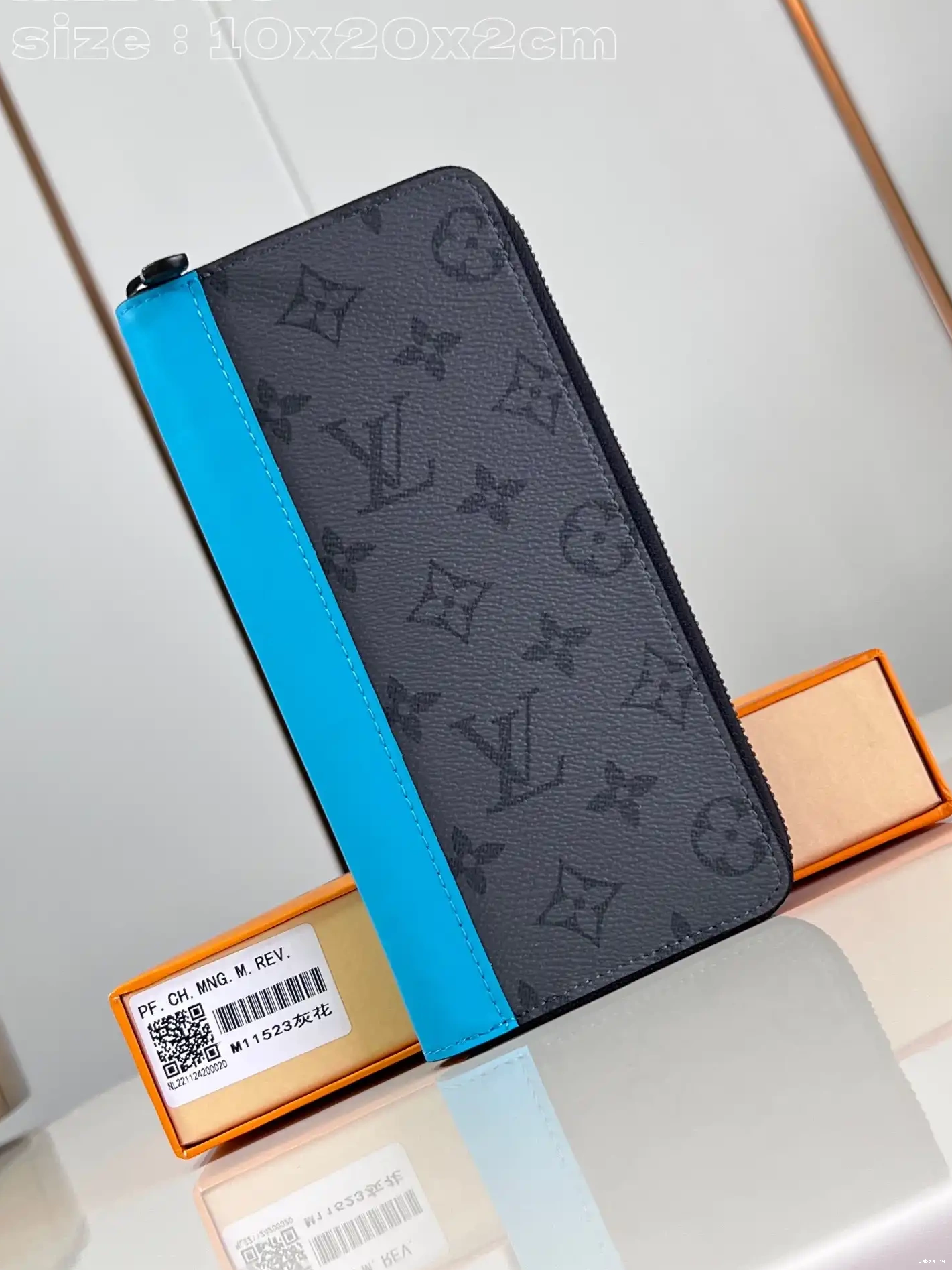 VUITTON cm ZIPPY LOUIS WALLET-10*20*2 0224