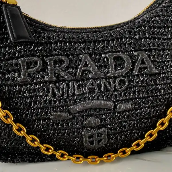 PRADA Re-Edition Crochet Mini-Bag-22*18*6CM 0202