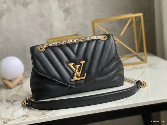 LOUIS NEW WAVE BAG VUITTON CHAIN 0208