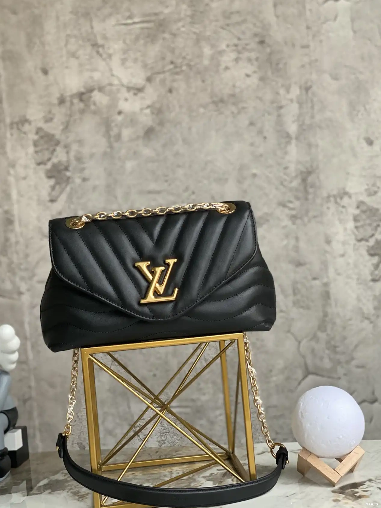 LOUIS NEW WAVE BAG VUITTON CHAIN 0208