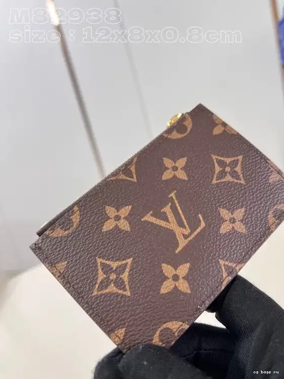 LOUIS VUITTON Holder-12*8*0.8cm Romy Card 0210