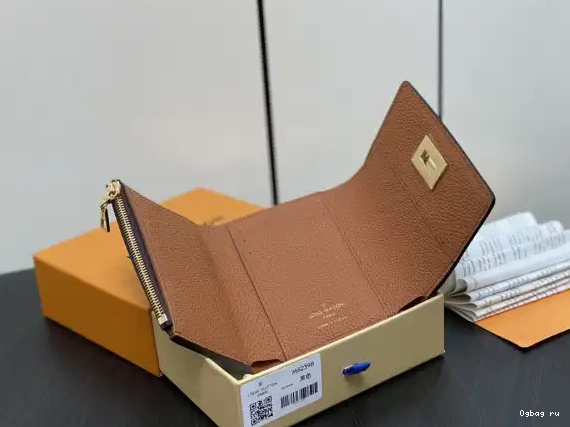 VUITTON WALLET-12*9.5*2.5 cm VICTORINE LOUIS 0215