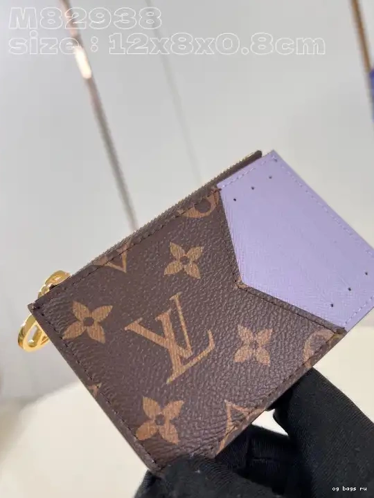 LOUIS VUITTON Holder-12*8*0.8cm Romy Card 0210